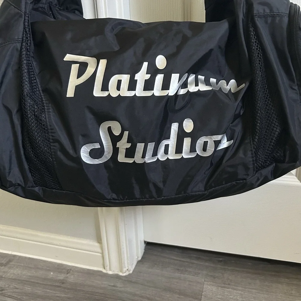 Black Volleyball Equipment Carry Duffel Bag Augusta Sportswear L=22 H=9 W=9